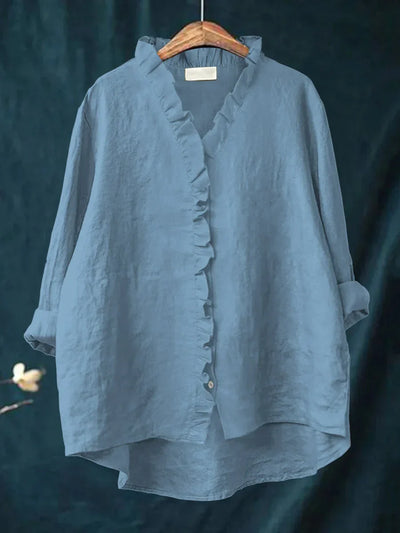 Sanela – Casual Ruffle Shirt