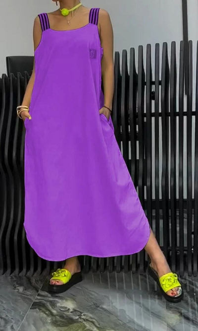 Comfy™ - Shoulder Strap Suspender Dress