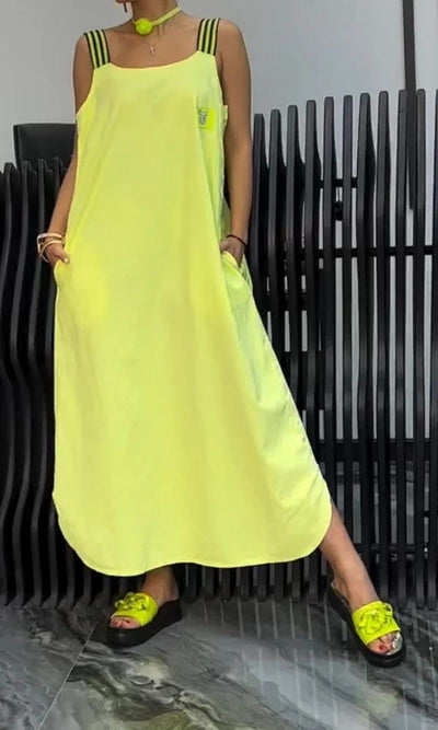 Comfy™ - Shoulder Strap Suspender Dress