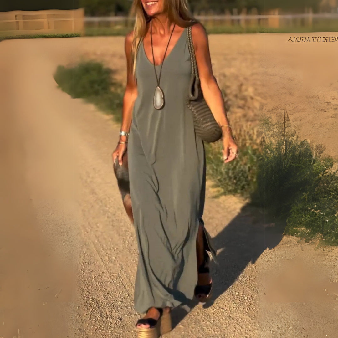 Evelyn- Tank Maxi Dress