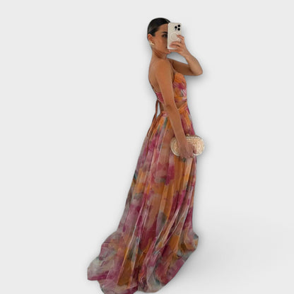 Anna™ | Maxi Dress with Fitted Bodice