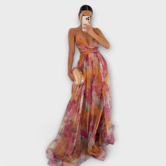 Anna™ | Maxi Dress with Fitted Bodice