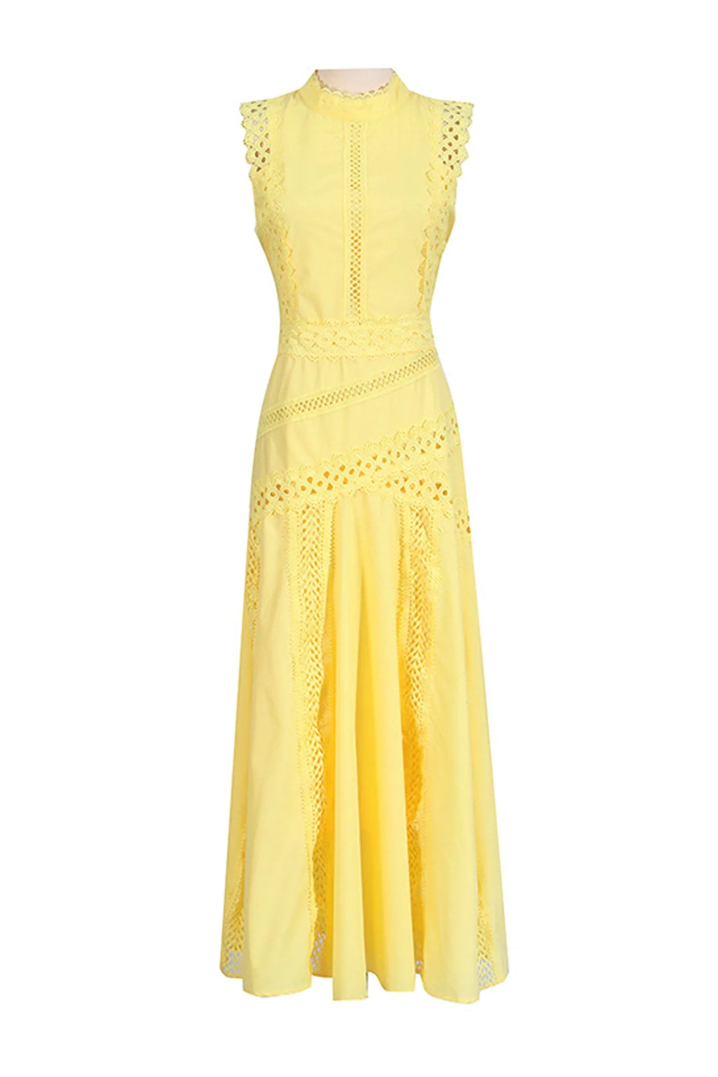 Lisette Sleeveless Lace Dress