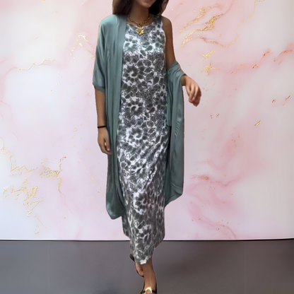 Melanie™ | Elegant Dress with Cardigan