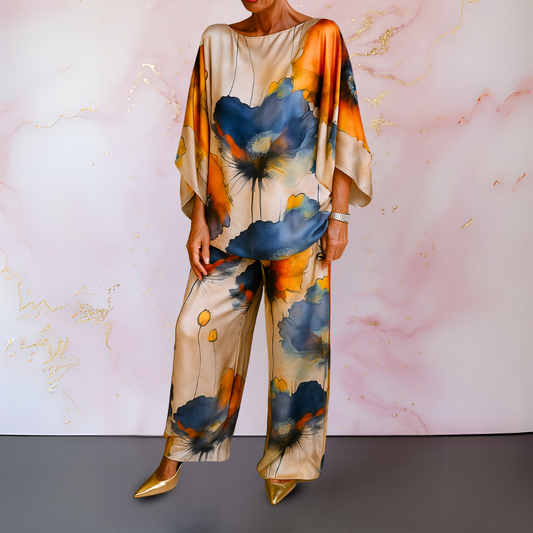 Moniek™ | Satin Two-Piece Women’s Set