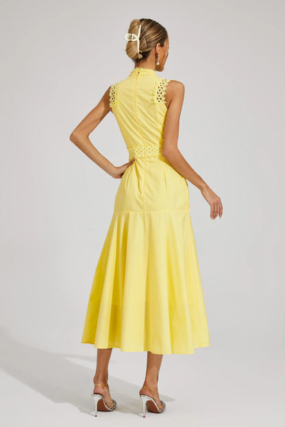 Lisette Sleeveless Lace Dress