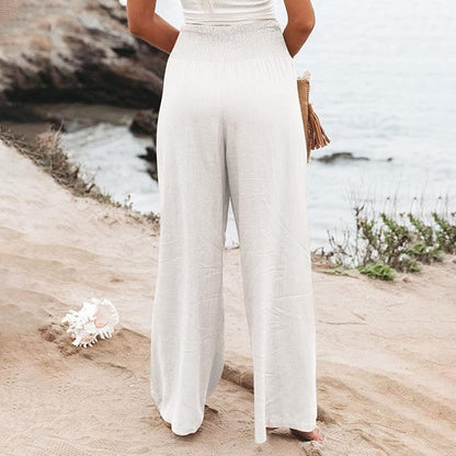 BEATRIX  | FREYA HIGH-WAIST LOOSE FIT TROUSERS