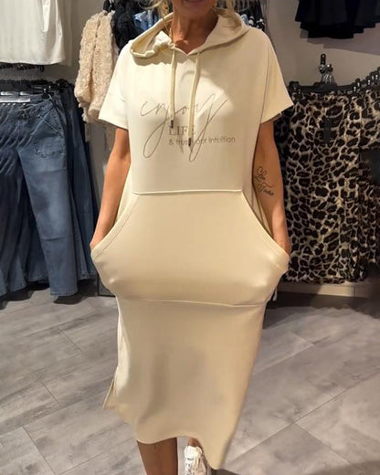 Saskia™ | Casual Hoodie Dress