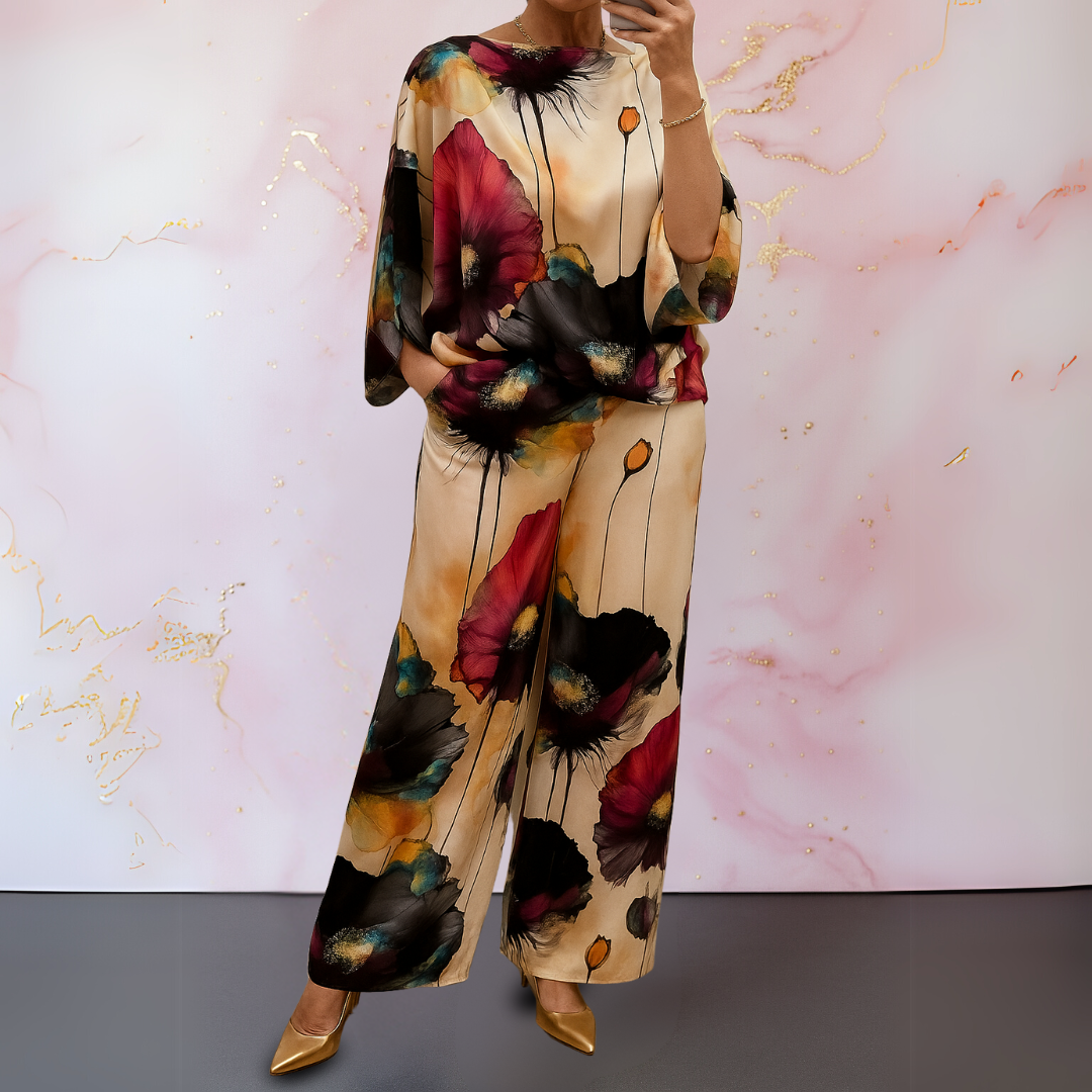 Moniek™ | Satin Two-Piece Women’s Set