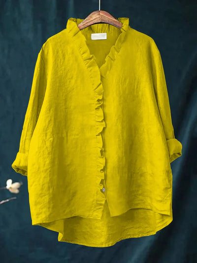 Sanela – Casual Ruffle Shirt
