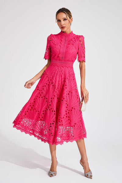 Lisandia Cut Out Midi Dress