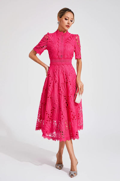 Lisandia Cut Out Midi Dress