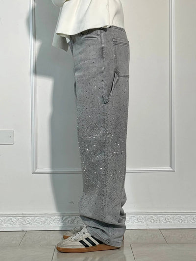 Ella | Balloon Carpenter Shine Denim Jeans