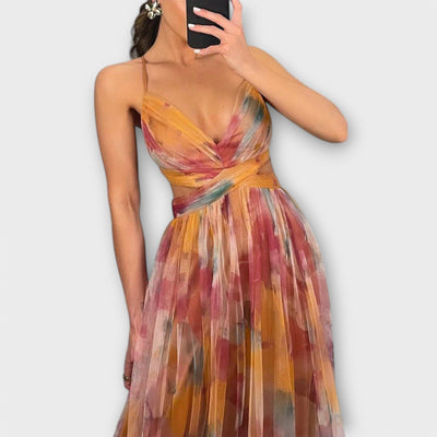 Anna™ | Maxi Dress with Fitted Bodice