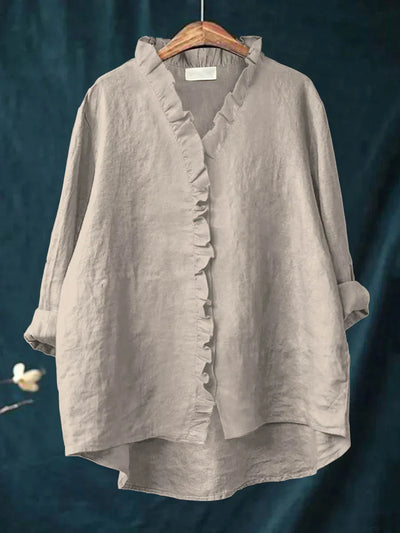 Sanela – Casual Ruffle Shirt