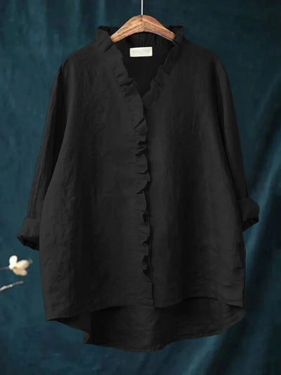 Sanela – Casual Ruffle Shirt