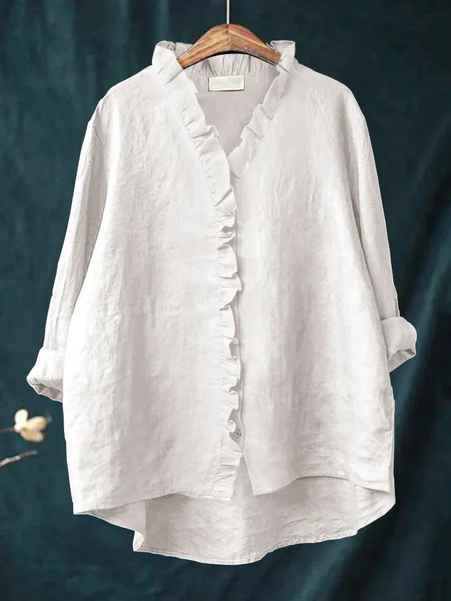 Sanela – Casual Ruffle Shirt