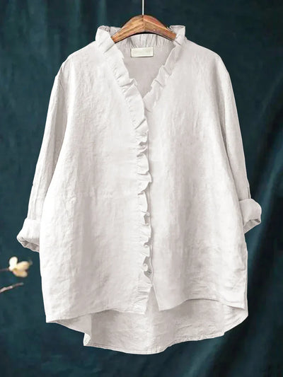 Sanela – Casual Ruffle Shirt