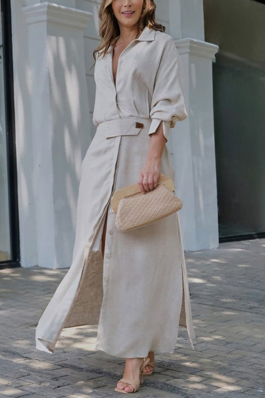 MIRAVO | Maxi Dress Made of Linen