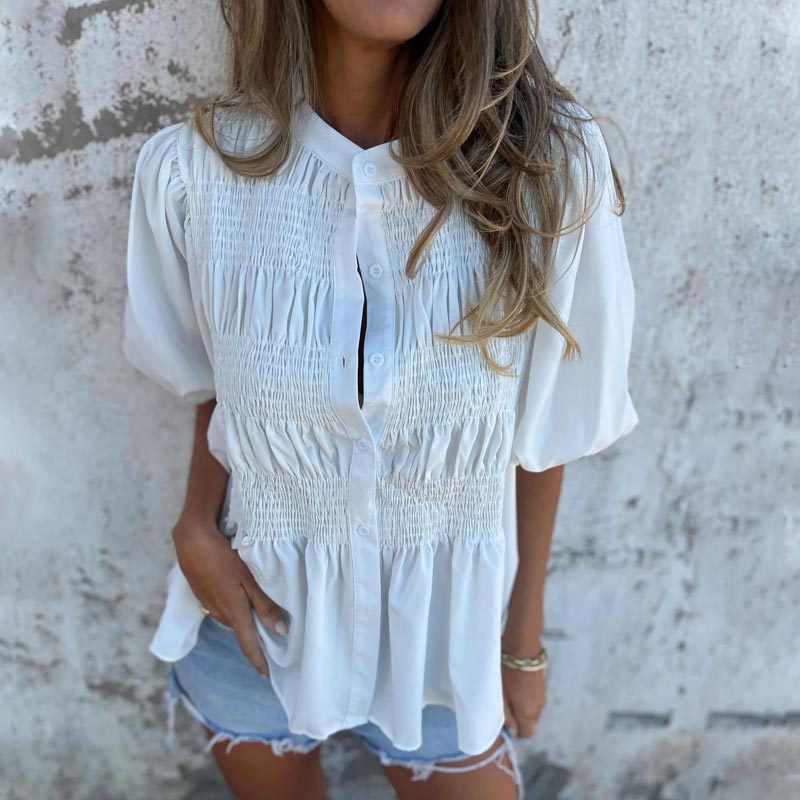 Aukje™ | Chic Ibiza-Style Blouse