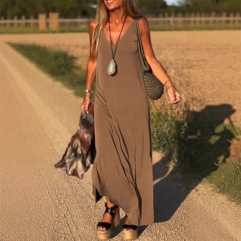Evelyn- Tank Maxi Dress