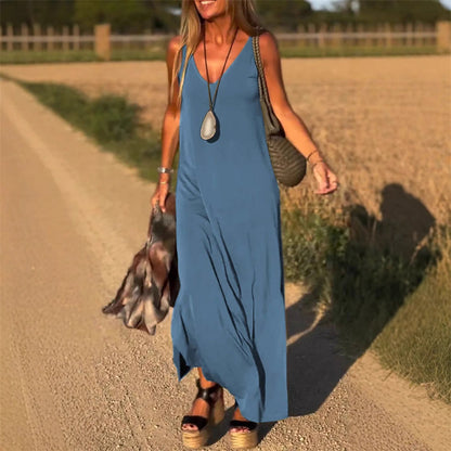 Evelyn- Tank Maxi Dress