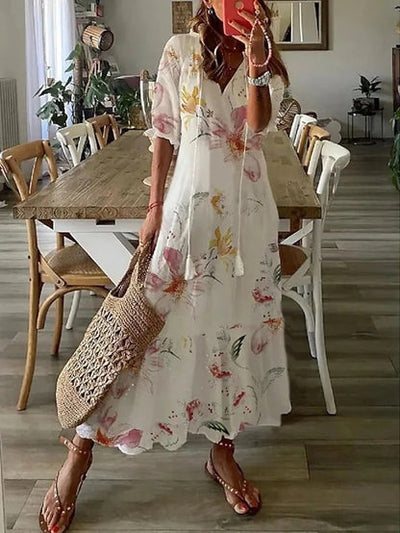 Camille™ | Boho Tummy Coverage Dress