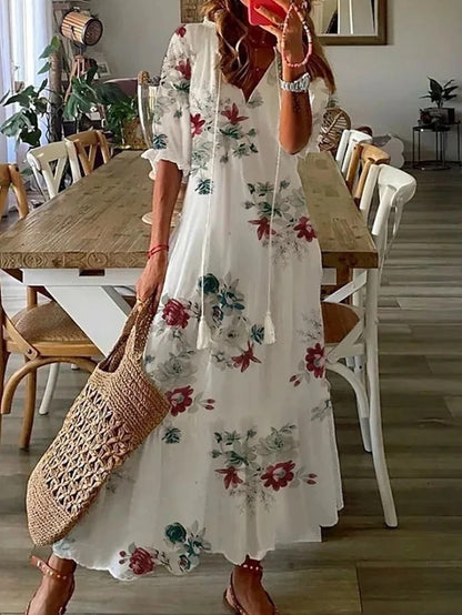 Camille™ | Boho Tummy Coverage Dress